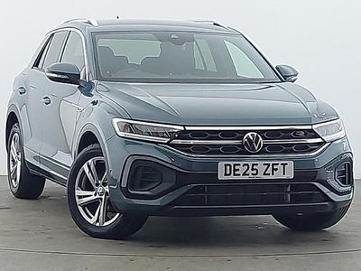 Blue Used 2025 VW T-Roc R-line SUV | £27,298 (Fair price)