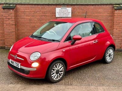 Used Fiat 500 Pop Star 69 HP (50 kW) 2015 Red Hatchback