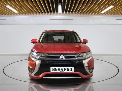 Used Mitsubishi Outlander P-HEV 200 HP (147 kW) 2015 Red SUV