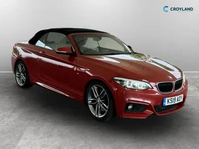Used BMW 220 M Sport 190 HP (139 kW) 2019 Red Cabriolet