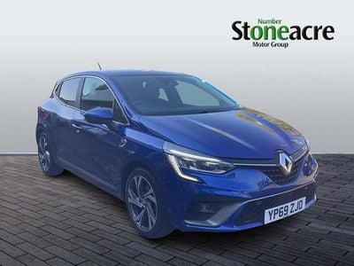 Used Renault Clio IV RS Line 128 HP (94 kW) 2019 Blue Hatchback