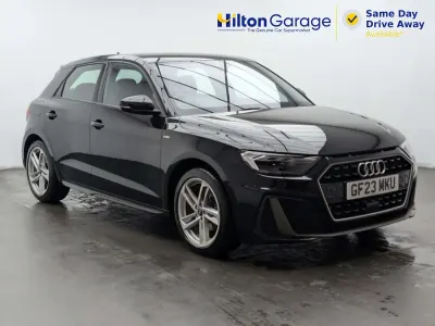 Used Audi A1 Sportback S-Line 110 HP (80 kW) 2023 Black Hatchback