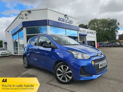 Used Hyundai i10 67 HP (49 kW) 2019 Blue Hatchback