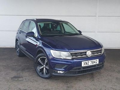 Used VW Tiguan SE 125 HP (91 kW) 2018 Blue SUV