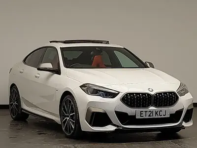 Used BMW M235 Comfort Edition 306 HP (225 kW) 2021 White Sedan