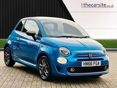 Used Fiat 500 S 69 HP (50 kW) 2016 Blue Hatchback