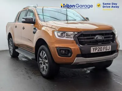 Used Ford Ranger Wildtrack 2020 Orange Pickup