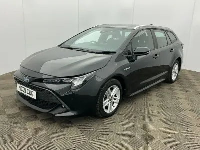 Used Toyota Corolla 122 HP (89 kW) 2021 Black Estate