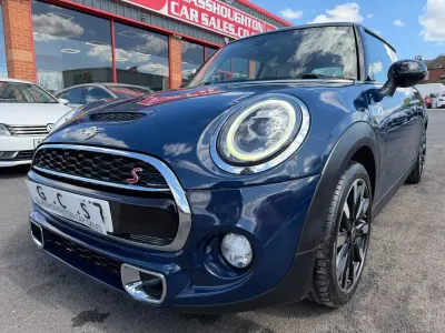 Used Mini Cooper S Exclusive 2019 Blue Hatchback