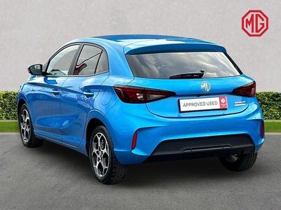 Used MG MG3 Trophy 191 HP (140 kW) 2025 Blue Hatchback