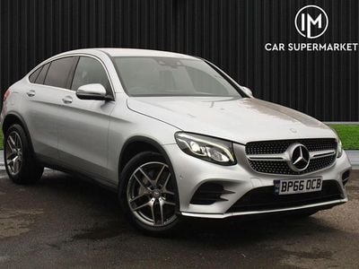 Silver Used 2017 Mercedes GLC220 AMG line Coupe | £14,885 (Good price)