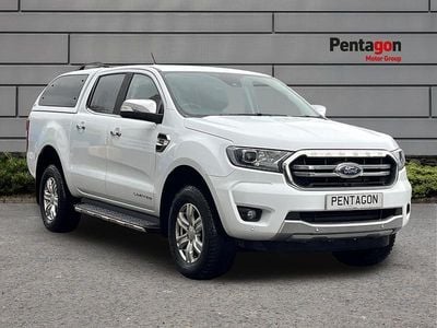 White Used 2022 Ford Ranger Limited Pickup | £15,995 (Good price)