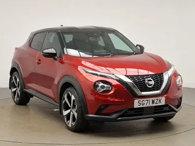 Used Nissan Juke Tekna 114 HP (83 kW) 2021 Red SUV