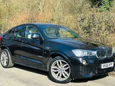 Used BMW X4 M Sport 190 HP (139 kW) 2016 Black SUV