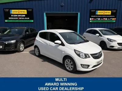 Used Vauxhall Viva 75 HP (55 kW) 2016 White Hatchback