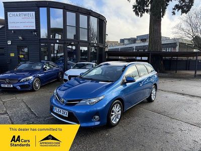 Used Toyota Auris 90 HP (66 kW) 2014 Blue Estate
