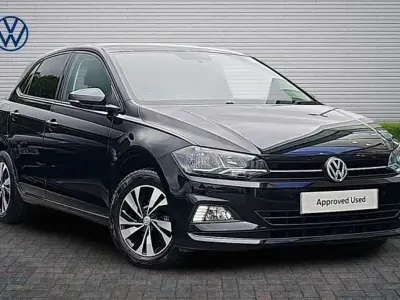 Begagnad VW Polo Match 95 HK (69 kW) 2020 Svart Halvkombi