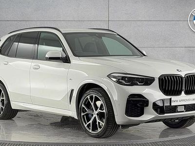 White Used 2022 BMW X5 M Sport SUV | £42,990 (Good price)