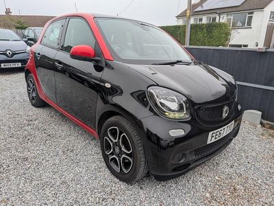 Used Smart ForFour Prime 71 HP (52 kW) 2017 Red Hatchback