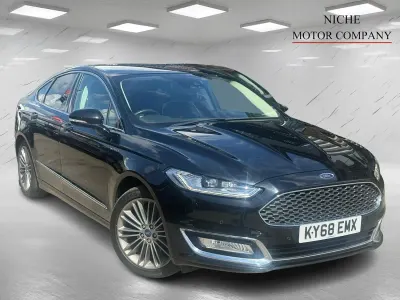 Used Ford Mondeo Vignale 187 HP (137 kW) 2018 Black Sedan