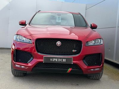 Used Jaguar F-Pace S 375 HP (275 kW) 2017 Red SUV