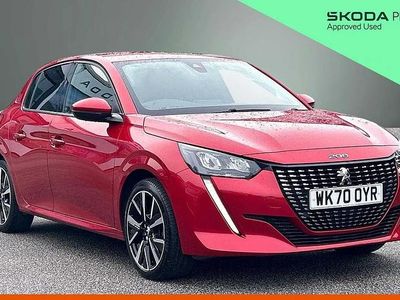 Used Peugeot 208 Allure 101 HP (74 kW) 2020 Red Hatchback
