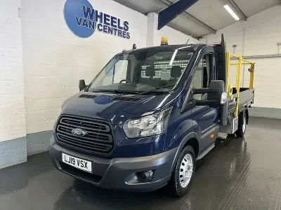 Usado Ford Transit 130 CV (95 kW) 2019 Azul Descapotable