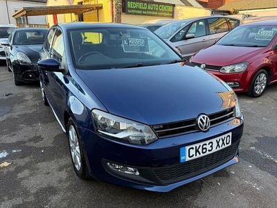 Used VW Polo Edition 75 HP (55 kW) 2013 Blue Hatchback