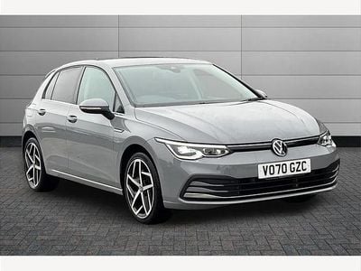 Used VW Golf VIII Style 130 HP (95 kW) 2020 Grey Hatchback