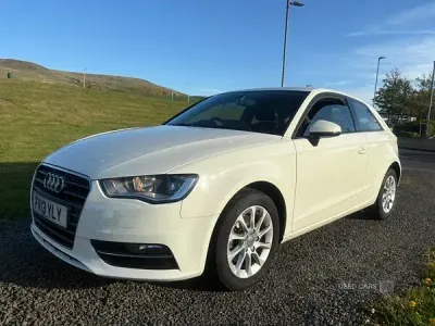 Used Audi A3 110 HP (80 kW) 2013 White Hatchback