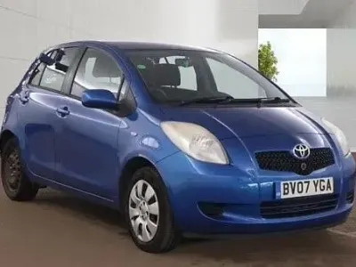 Used Toyota Yaris T3 69 HP (50 kW) 2007 Blue Hatchback