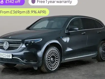 Used Mercedes EQC400 AMG Line Premium Plus 300 kW (408 HP) 2022 Grey SUV