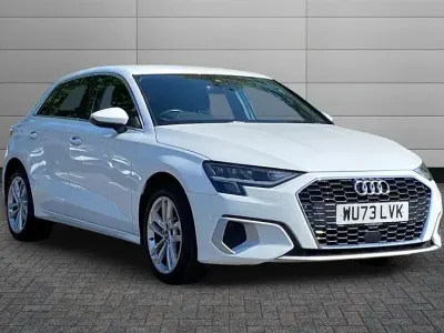 Used Audi A3 e-tron Sport 204 HP (150 kW) 2023 White Hatchback