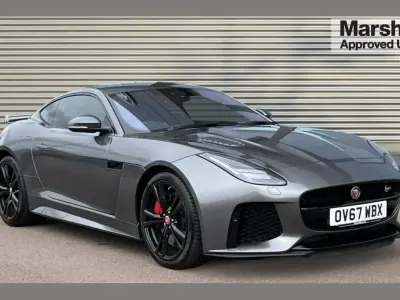 Used Jaguar F-Type Supercharged 575 HP (422 kW) 2017 Metallic  corris grey Coupe