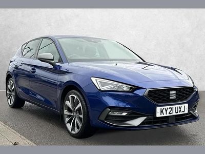 Blue Used 2021 Seat Leon FR Sport Hatchback | £16,400 (Fair price)