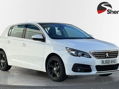 Used Peugeot 308 Allure 130 HP (95 kW) 2018 White Hatchback