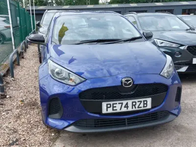 Used Mazda 2 Center-Line 116 HP (85 kW) 2024 Blue Hatchback