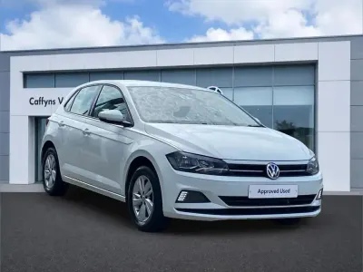 Used VW Polo SE 95 HP (69 kW) 2019 White Hatchback