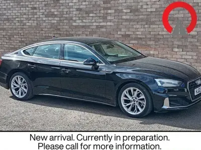 Used Audi A5 Sportback Sport 150 HP (110 kW) 2022 Black Hatchback