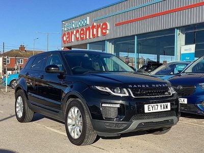 Used Land Rover Range Rover evoque SE 2017 Black Estate