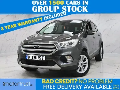 Begagnad Ford Kuga Titanium 150 HK (110 kW) 2018 Grå SUV