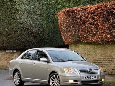 Silver Used 2003 Toyota Avensis T4 Sedan | £1,999 (Fair price)