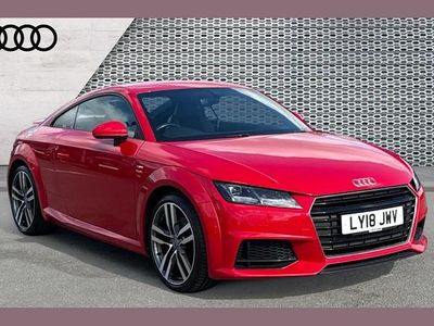 Used Audi TT S-Line 180 HP (132 kW) 2018 Red  Coupe