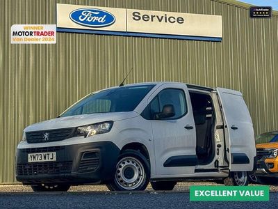 White Used 2024 Peugeot Partner Premium MPV | £15,994 (Expensive)