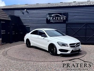 Used Mercedes CLA45 AMG AMG 360 HP (264 kW) 2015 White Coupe