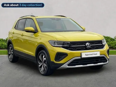 New VW T-Cross Match 115 HP (84 kW) 2026 Yellow SUV