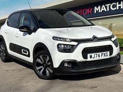 Used Citroën C3 PureTech 83 HP (61 kW) 2024 White Hatchback
