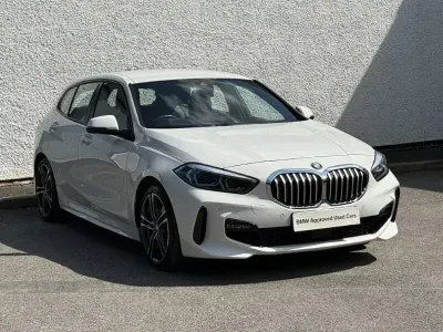 Used BMW 118 M Sport 140 HP (102 kW) 2020 White Hatchback