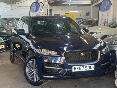 Used Jaguar F-Pace R-Sport 180 HP (132 kW) 2017 Blue SUV