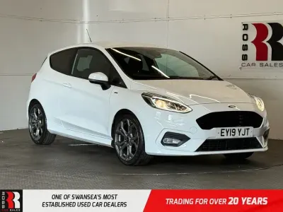 Used Ford Fiesta ST-Line 100 HP (73 kW) 2019 White Hatchback